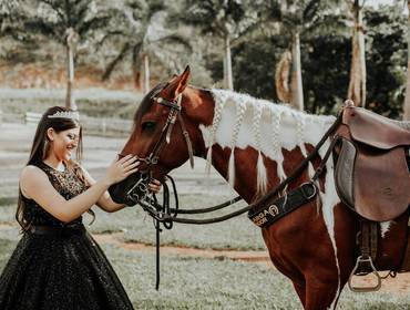 Debutantes de Ingrid 15 anos - Ensaio