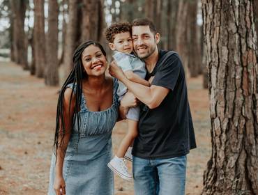 Família de Pedro - Ensaio de 02 anos