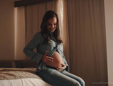 Gestante de À Espera: Carol + João = João Paulo