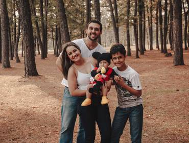 Família de Pedro - Smash The Cake e Ensaio Família