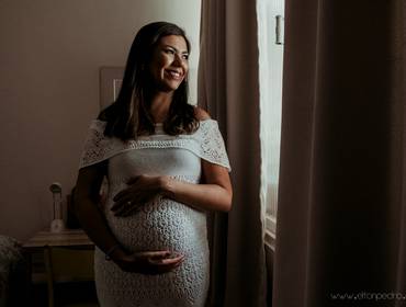 Gestante de À Espera: Nathalia + Carlos = Tomás