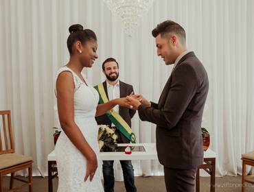 Casamentos de Erica + Jeyson - O Grande Dia (Cartório Colorado)