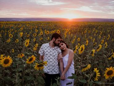 Ensaios de Lídia + Elison - Pré Wedding