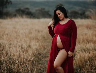 Gestante de À Espera da Analua