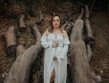 Gestante de À Espera da Laura 