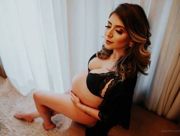 Gestante de À Espera da Clarice