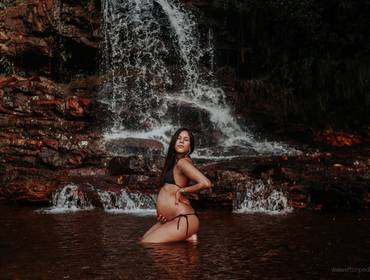 Gestante de À Espera da Lara Luísa 