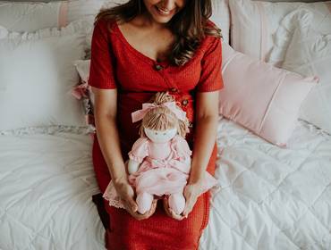 Gestante de À Espera da Maria Beatriz