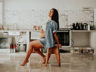 Gestante de À espera do Rafael