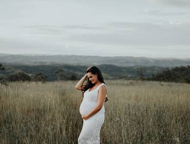 Gestante de Esperando o Samuel 