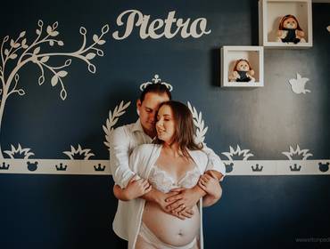 Gestante de Esperando o Pietro