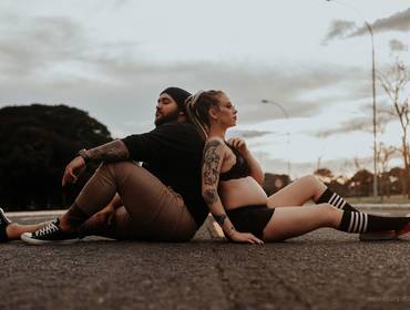 Gestante de Esperando o Davi