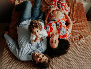 Gestante de Esperando a Luna