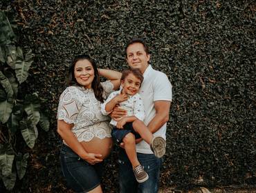 Gestante de Esperando o Emanuel