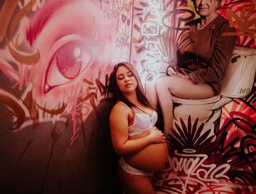 Gestante de Esperando o Bernardo 