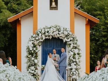 Casamentos de Fotografia e Filmagem para Casamento na Fazenda Dona Inês Itatiba da Fernanda & Rodrigo