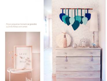 Macramé de  Referência: Verão Azul