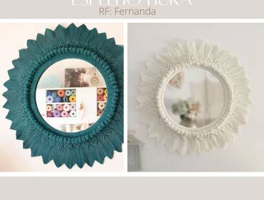 Macramé de referência: Fernanda