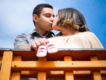 Gestante de Marcelo + Aline = Laura