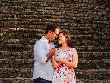 Ensaio casal de Rodrigo e Priscilla