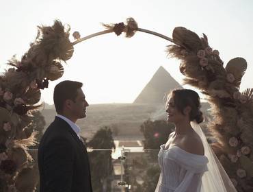 Casamento de Amanda + Jonathan - Destination Wedding #Egito