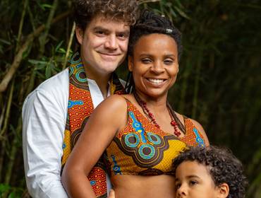 Ensaio gestante de À espera de Iamandú