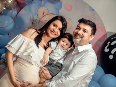 Fotografia de Chá de Bebê de Chá de Revelação no Conjunto do Basa da Lydiane Rodrigues