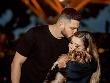 Ensaio de Casal de Ensaio Casal na Casa das Onze Janelas da Dayani & Arthur