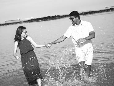 Ensaio Pré-casamento de Ensaio Pré-casamento na Praia de Mosqueiro da Ana Paula & David