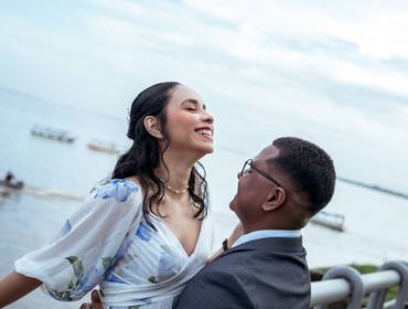 Ensaio Pré-casamento de Ensaio Pré-casamento no Forte do Castelo da Ingrid & Hugo