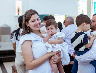 Fotografia de Batizado de Batizado Infantil na Capela de Nossa Senhora de Loreto da Marina