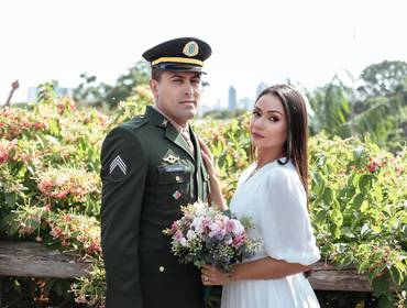 Ensaio Pré-casamento de Ensaio de Casal no Mangal das Garças da Érika & Daniel