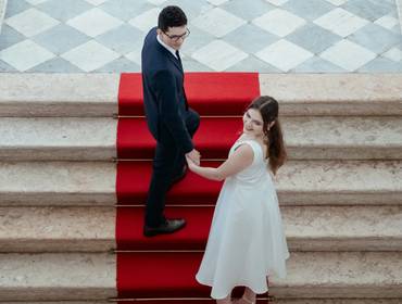 Ensaio Pré-casamento de Ensaio Pré-casamento no Palácio Antônio Lemos da Wyctoria & Jhonata