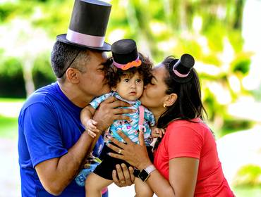 Ensaio de Família de Ensaio Infantil no Mangal das Garças do Heitor