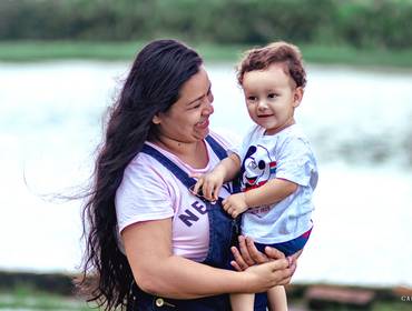 Ensaio de Família de Ensaio Infantil no Anzol Pesque e Solte do Miguel