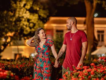 Ensaio de Casal de Ensaio Casal no Mangal das Garças e Forte do Castelo da Flávia & Rafael