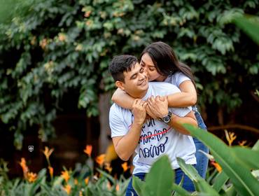Ensaio Pré-casamento de Ensaio Pré-casamento no Mangal das Garças e Forte do Castelo da Rozeane & Carlos