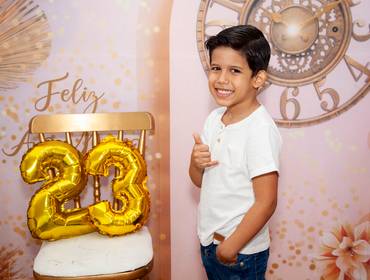 Natal  de Enrico e Família cenário de Ano Novo