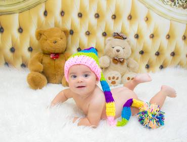 Ensaio Infantil de Luiza - 9 meses