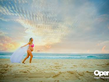 Ensaio Gestante externo de Erika