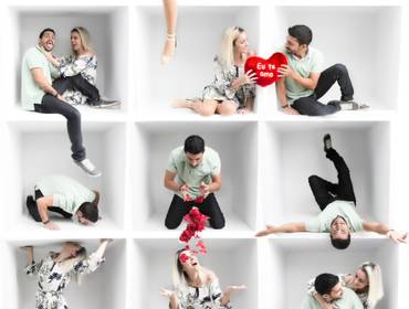 Ensaio no Cubo de Melissa e Ramon