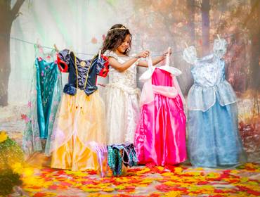 Ensaio de Princesa de Ariel