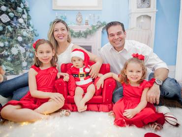 Natal  de Victor Beatriz e Bianca