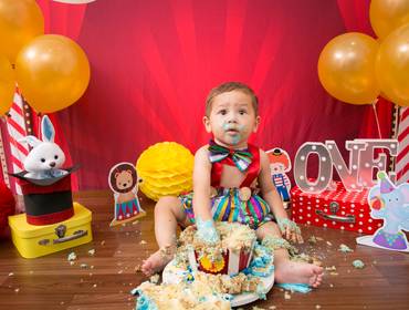 Smash The Cake de Heitor Smash Tema Circo