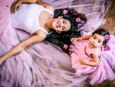 Ensaio Mãe e bebê de Silvana e Giovana