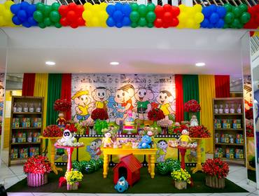 Festa infantil de Helena 1 ano-Turma da Mônica