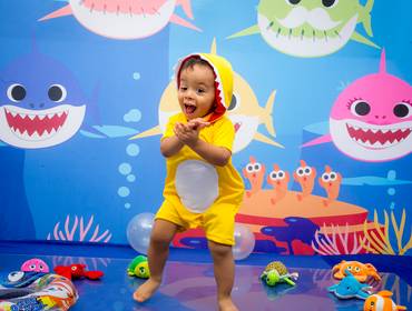 Ensaio Infantil de Baby SHARK