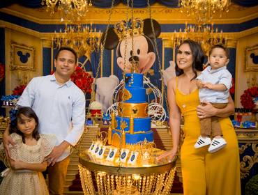 Festa infantil de Matheus - Mickey principe