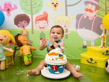 Smash The Cake de Pedro 1 ano- Mundo Bita