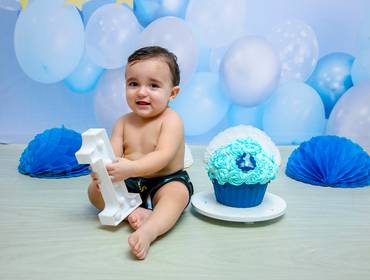 Smash The Cake de Thales Bento 1 ano